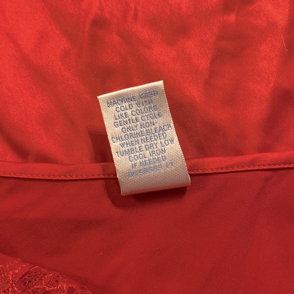 NWT Cabernet Red Lacy Slip Dress | Size: Small - Picture 6 of 7
